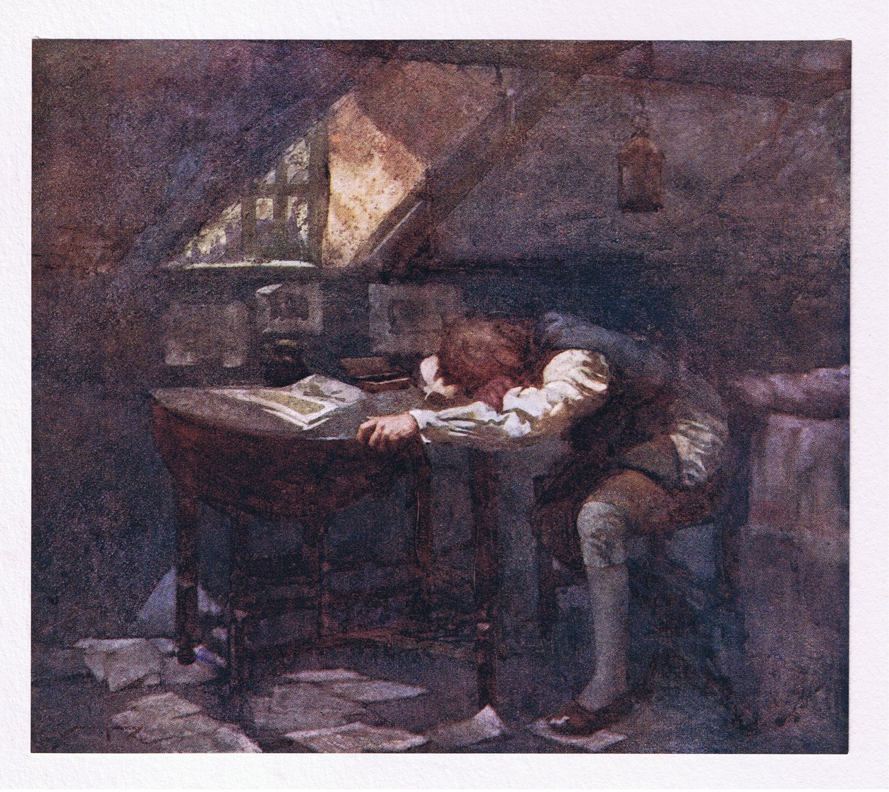 Gij bron van al mijn geluk en al mijn verdriet, gij vond mij arm in het begin, en houdt mij zo door William Lee Hankey