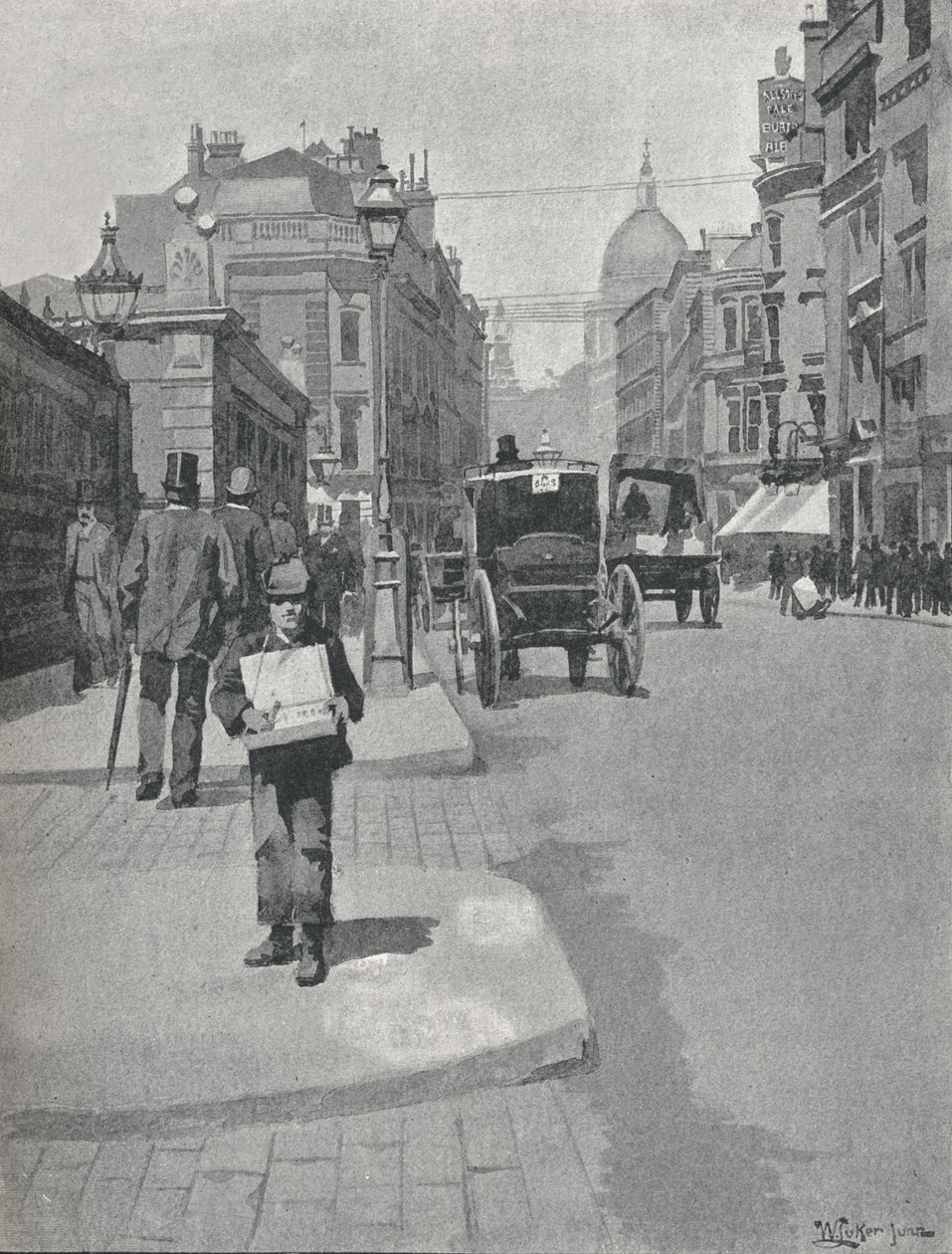 Cannon Street, 1891 door William Luker