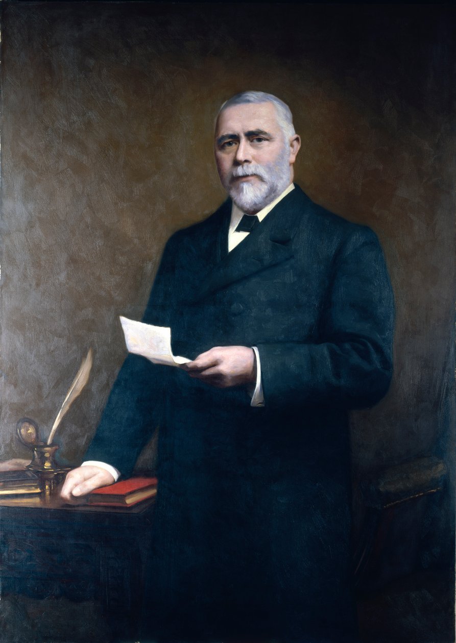 Sir William White (1845-1913), ca. 1902 door William Mainwaring Palin