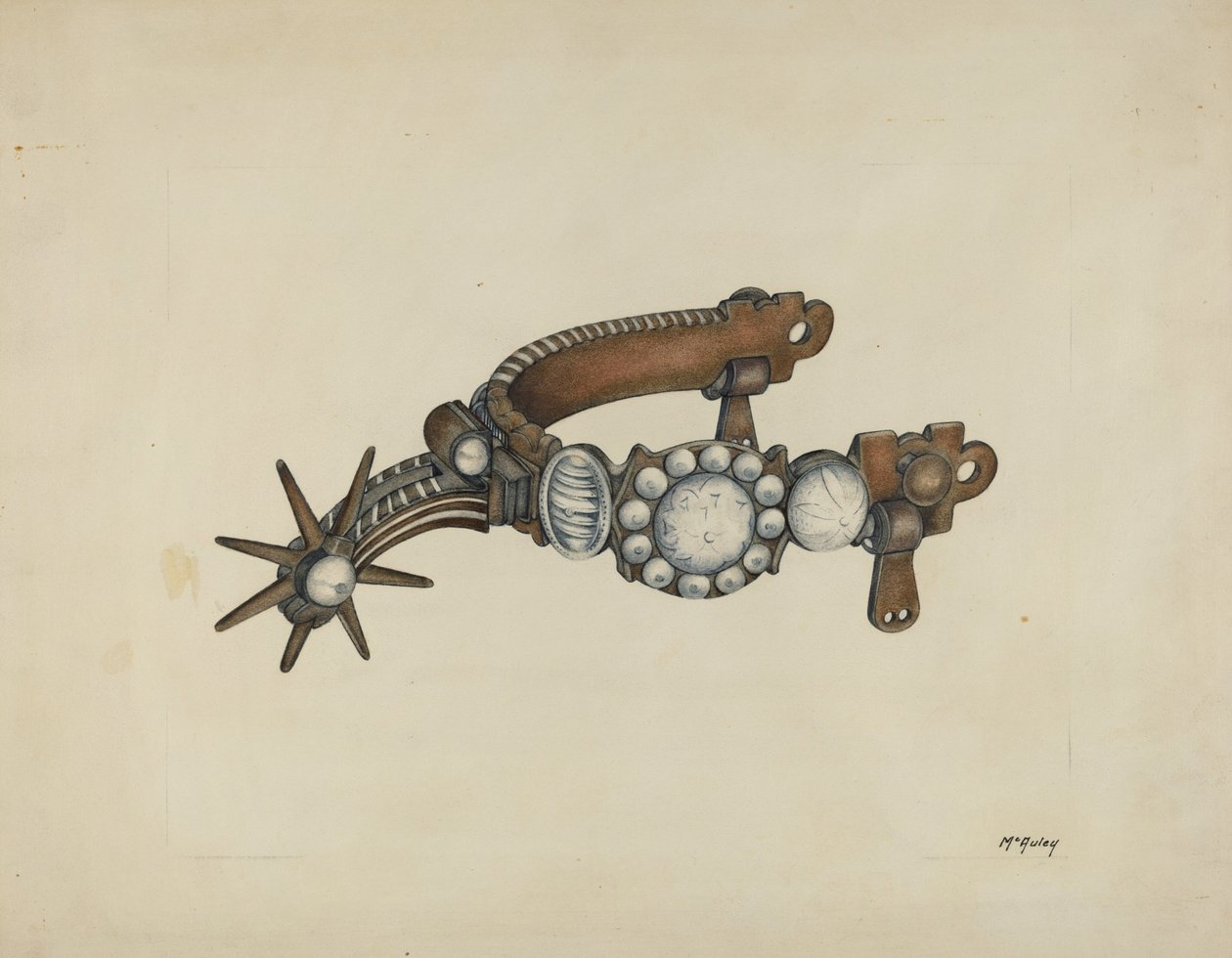 Spoor, ca. 1938 door William McAuley