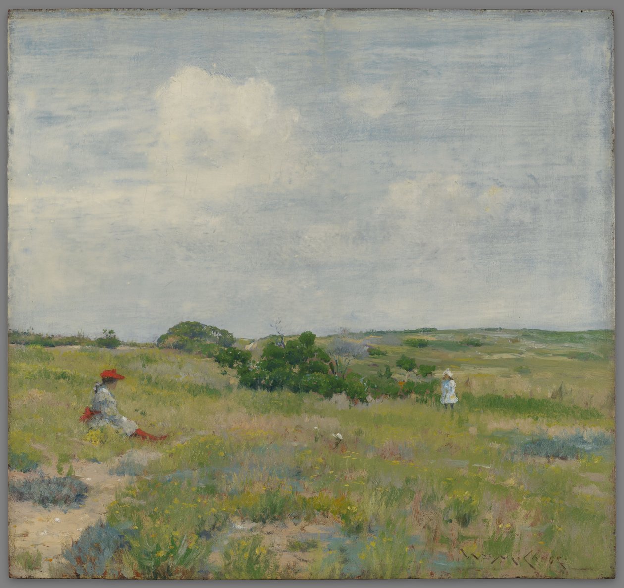 Shinnecock Hills door William Merritt Chase