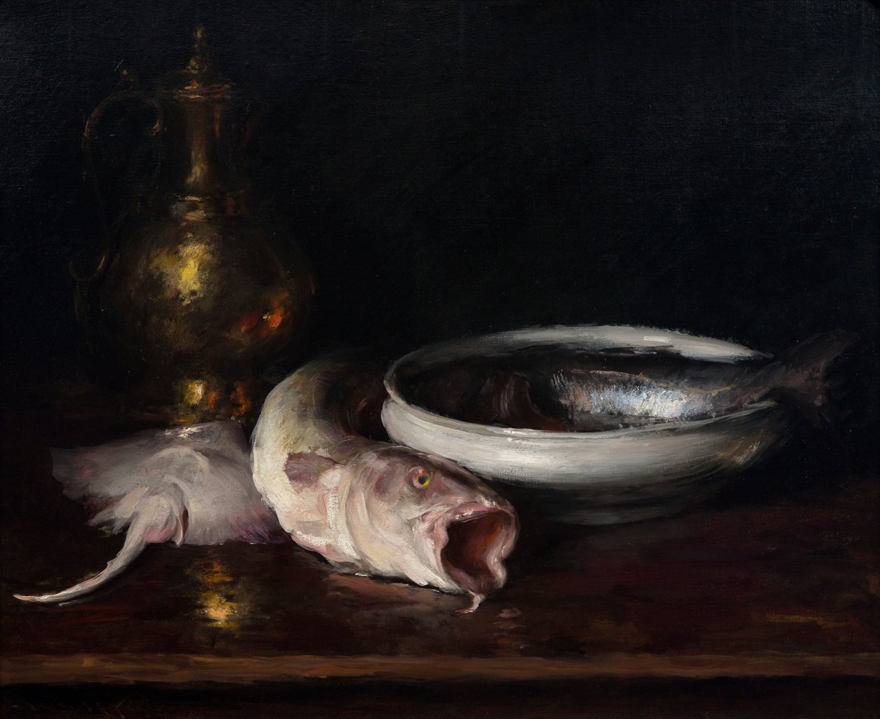 Stilleven door William Merritt Chase
