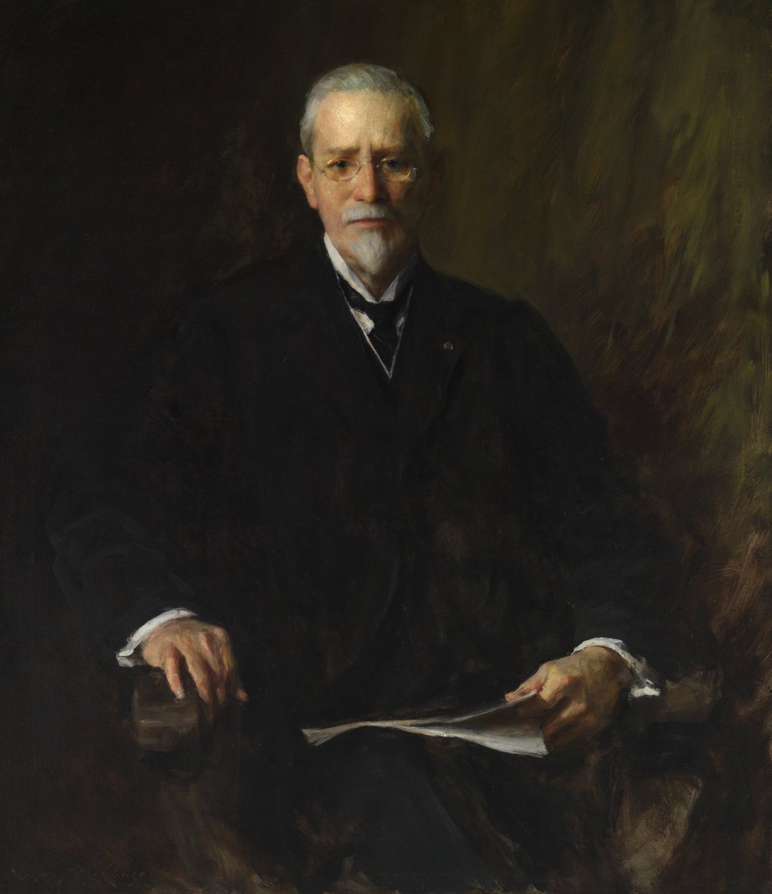 Thomas E. Kirby door William Merritt Chase