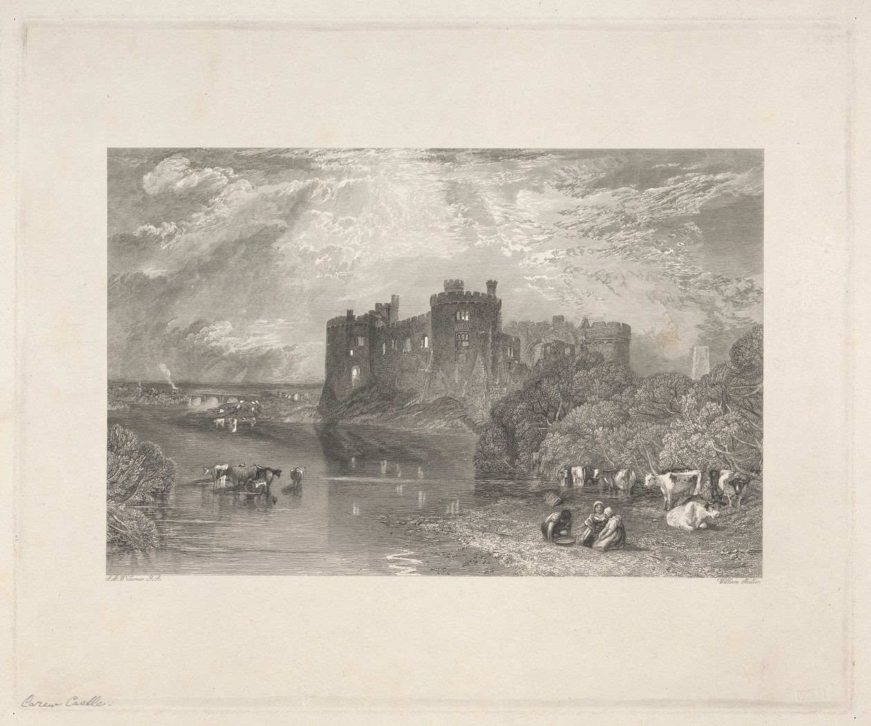 Carew Kasteel, Pembroke door William Miller