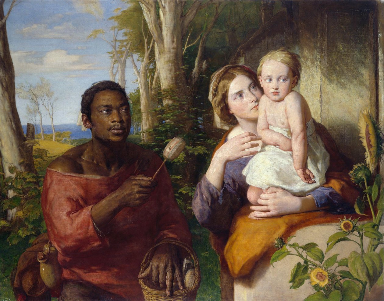 De speelgoedverkoper door William Mulready