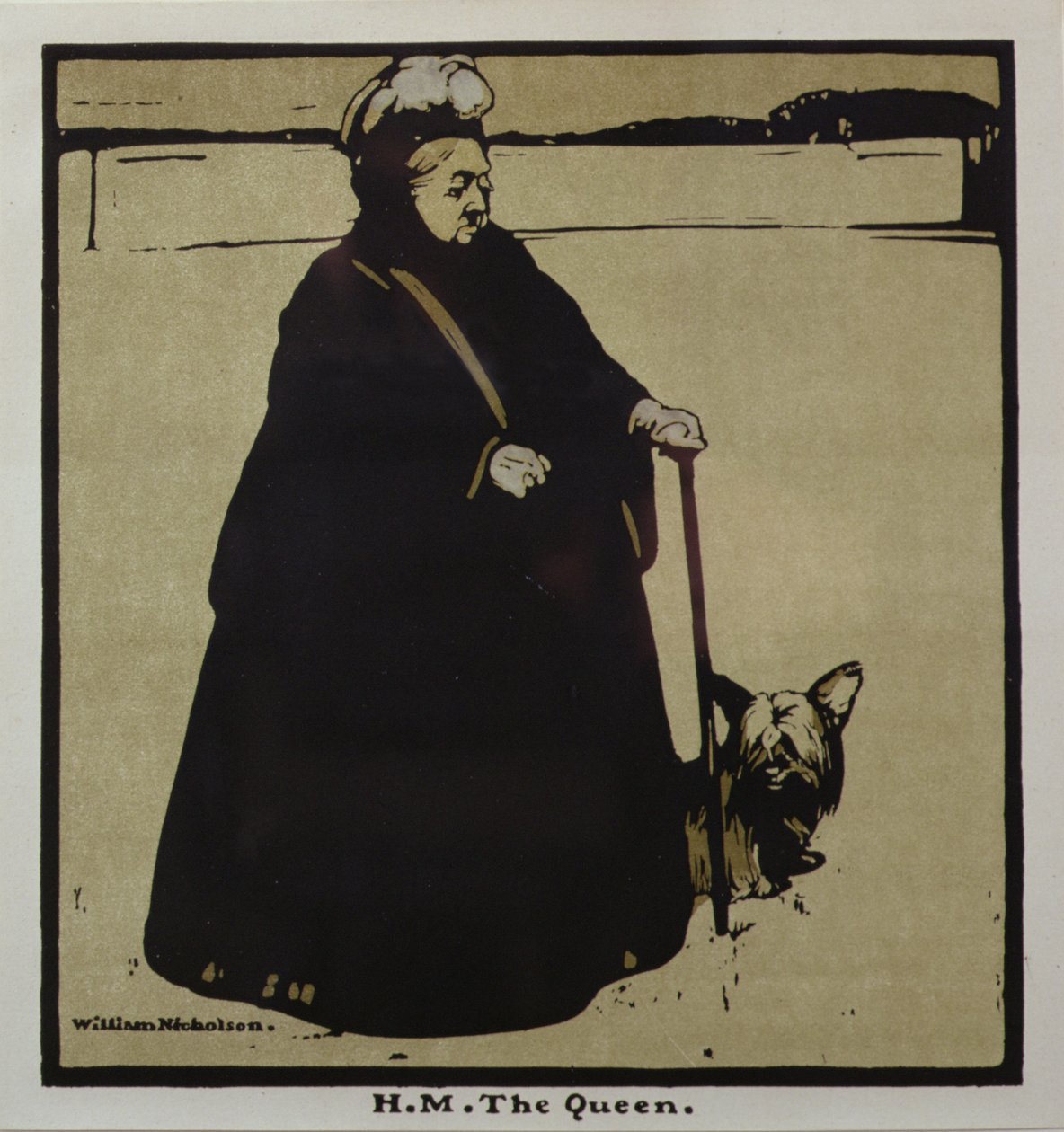 H.M. De Koningin door William Nicholson
