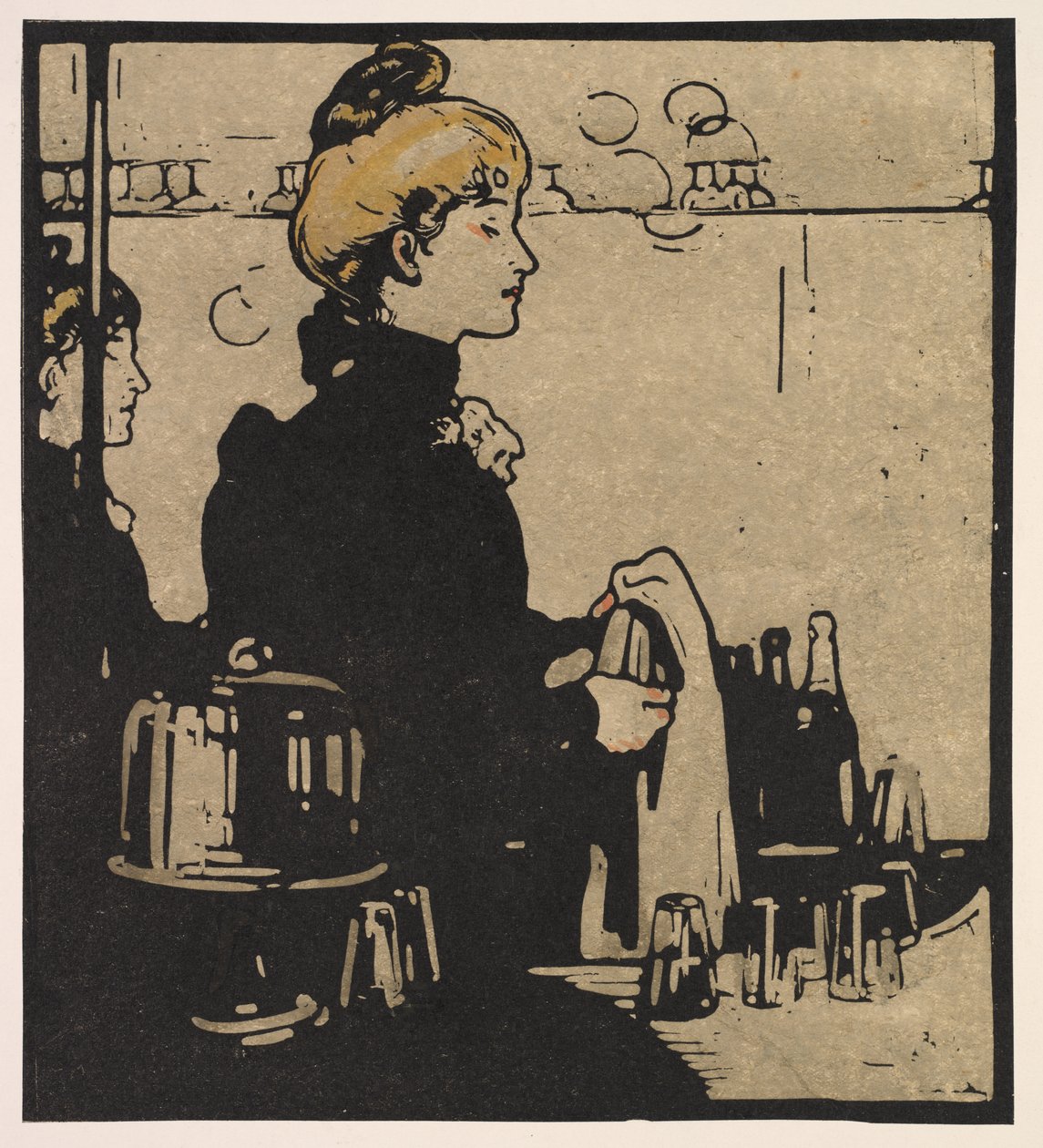 Londense Types: Barmeid door William Nicholson