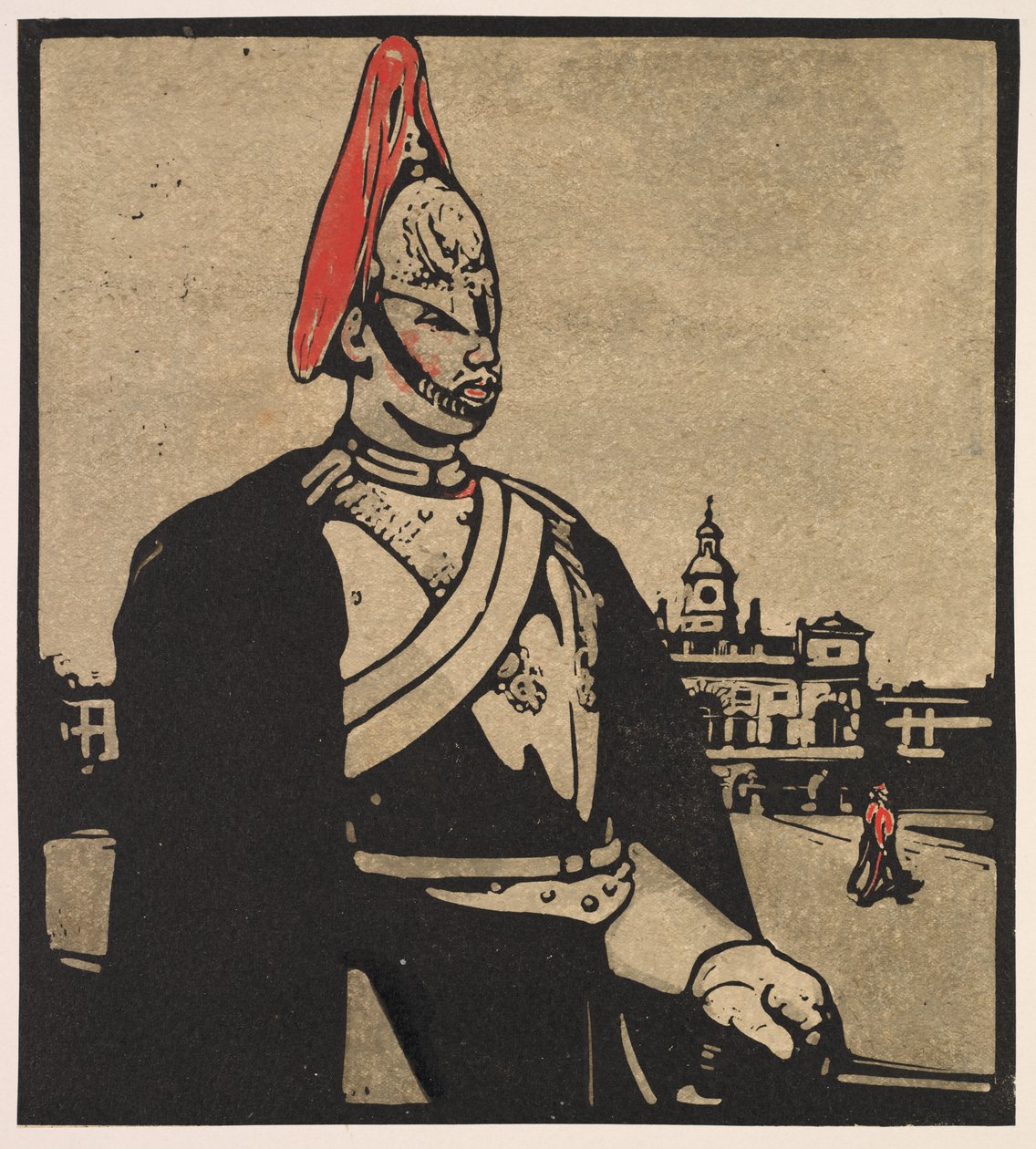 Londense Types: Wachter door William Nicholson