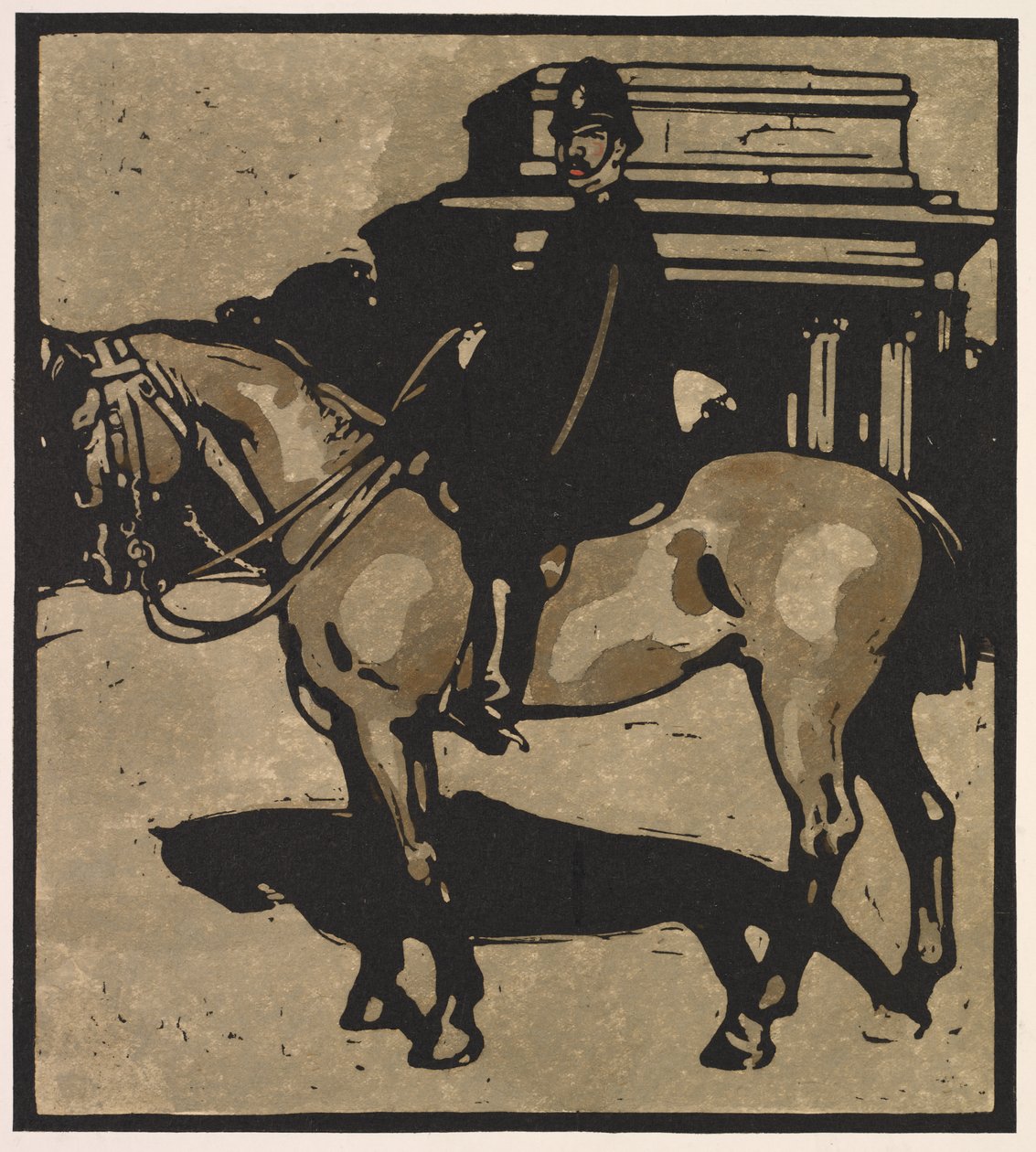 Londense Types: Politieagent door William Nicholson