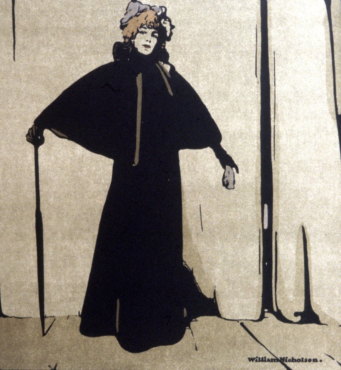 Sarah Bernhardt (1844-1923) door William Nicholson