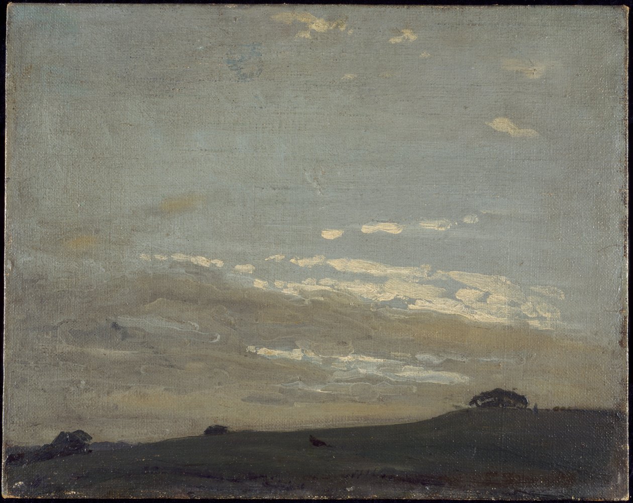 De zilveren zonsondergang door William Nicholson