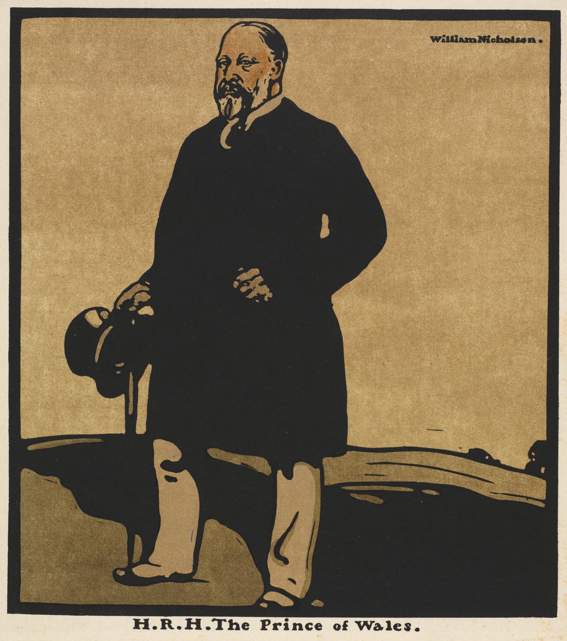 Twaalf portretten: Z.K.H. De Prins van Wales door William Nicholson
