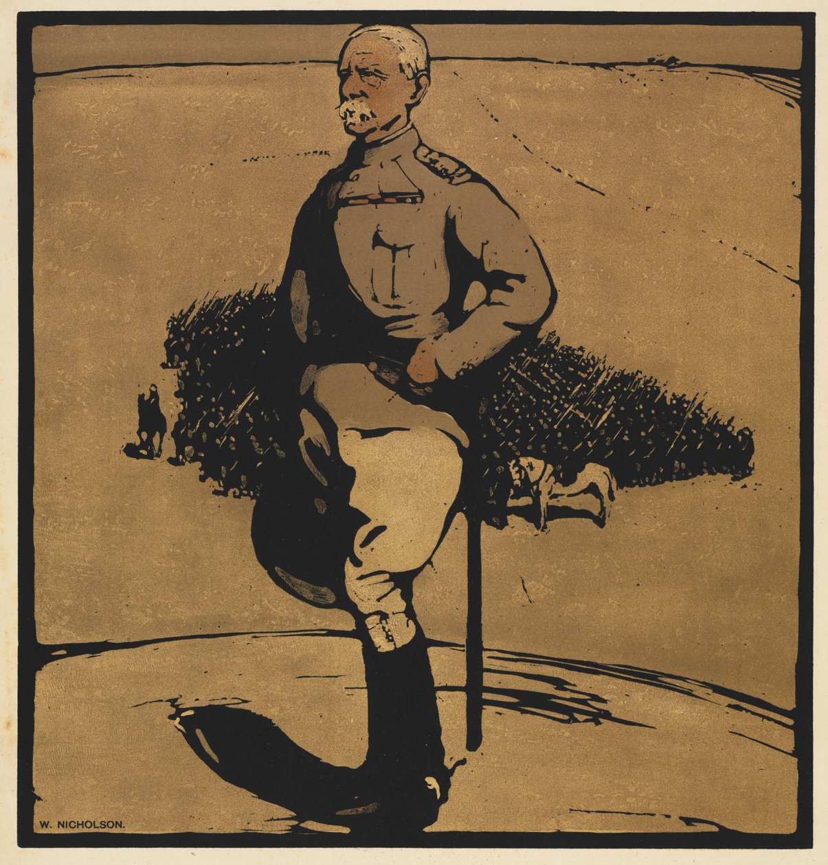 Twaalf portretten: Lord Roberts door William Nicholson