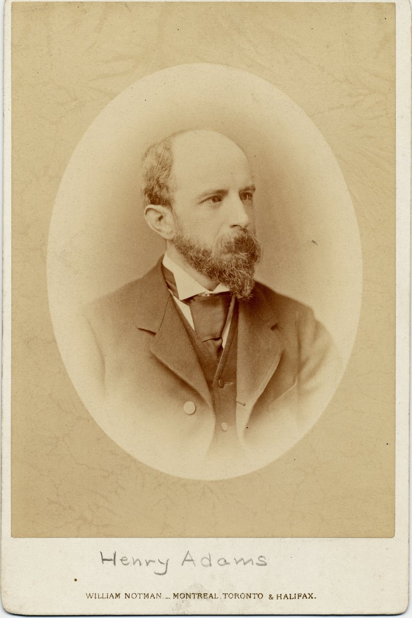 Henry Adams (1838-1918), Amerikaanse historicus door William Notman