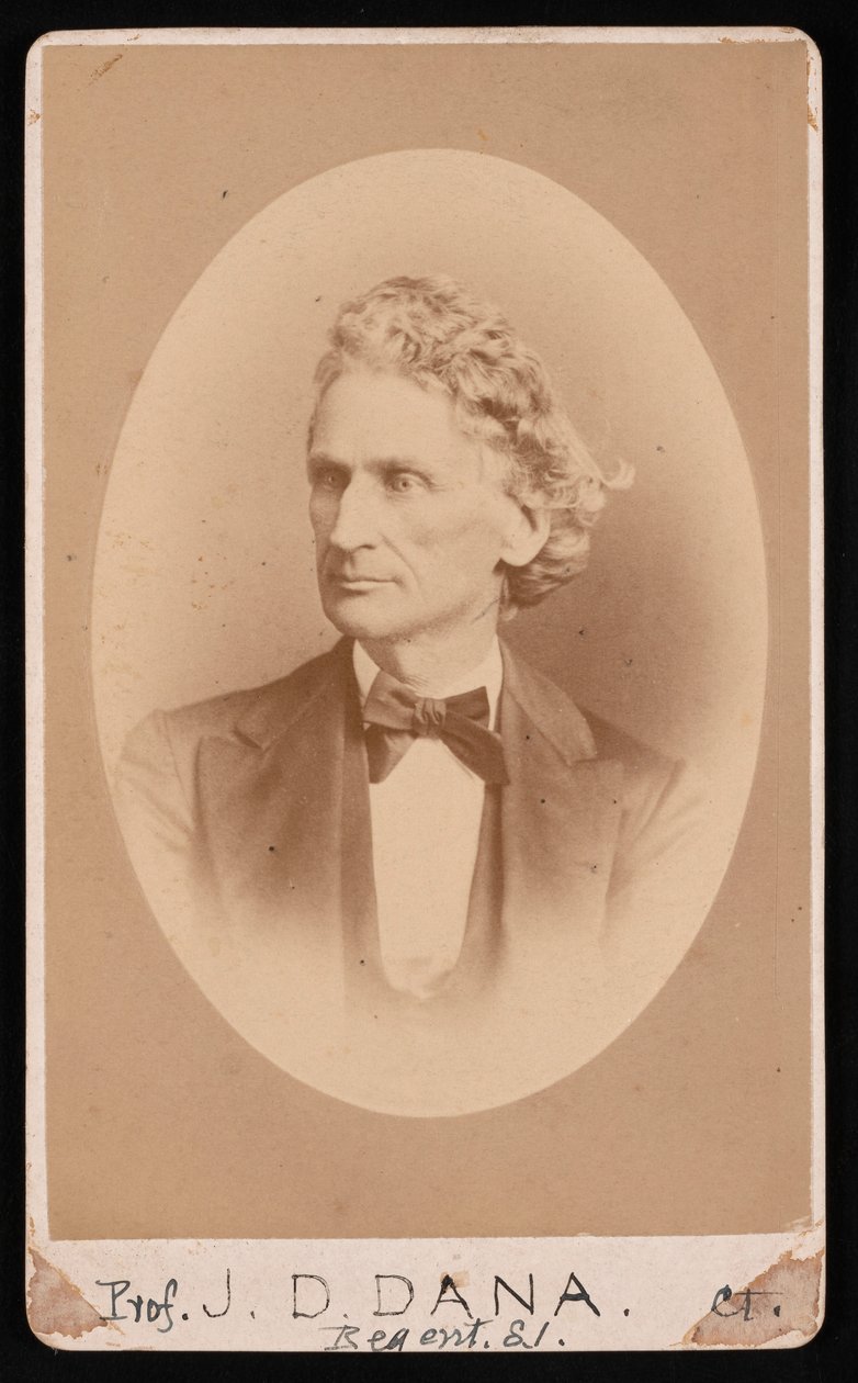 Portret van James Dwight Dana 1813-1895, voor 1891 door William Notman