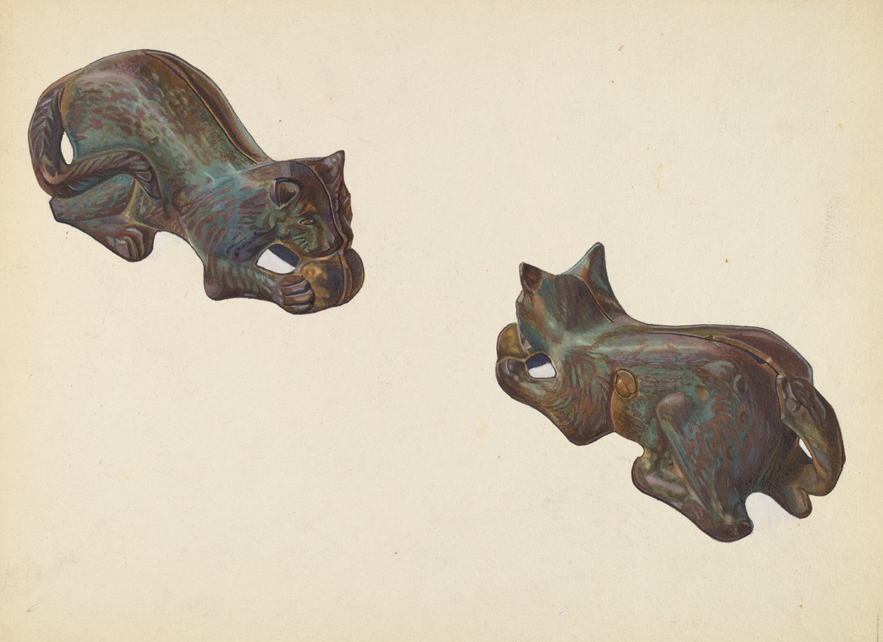 Kat en Bal Spaarpot door William O. Fletcher