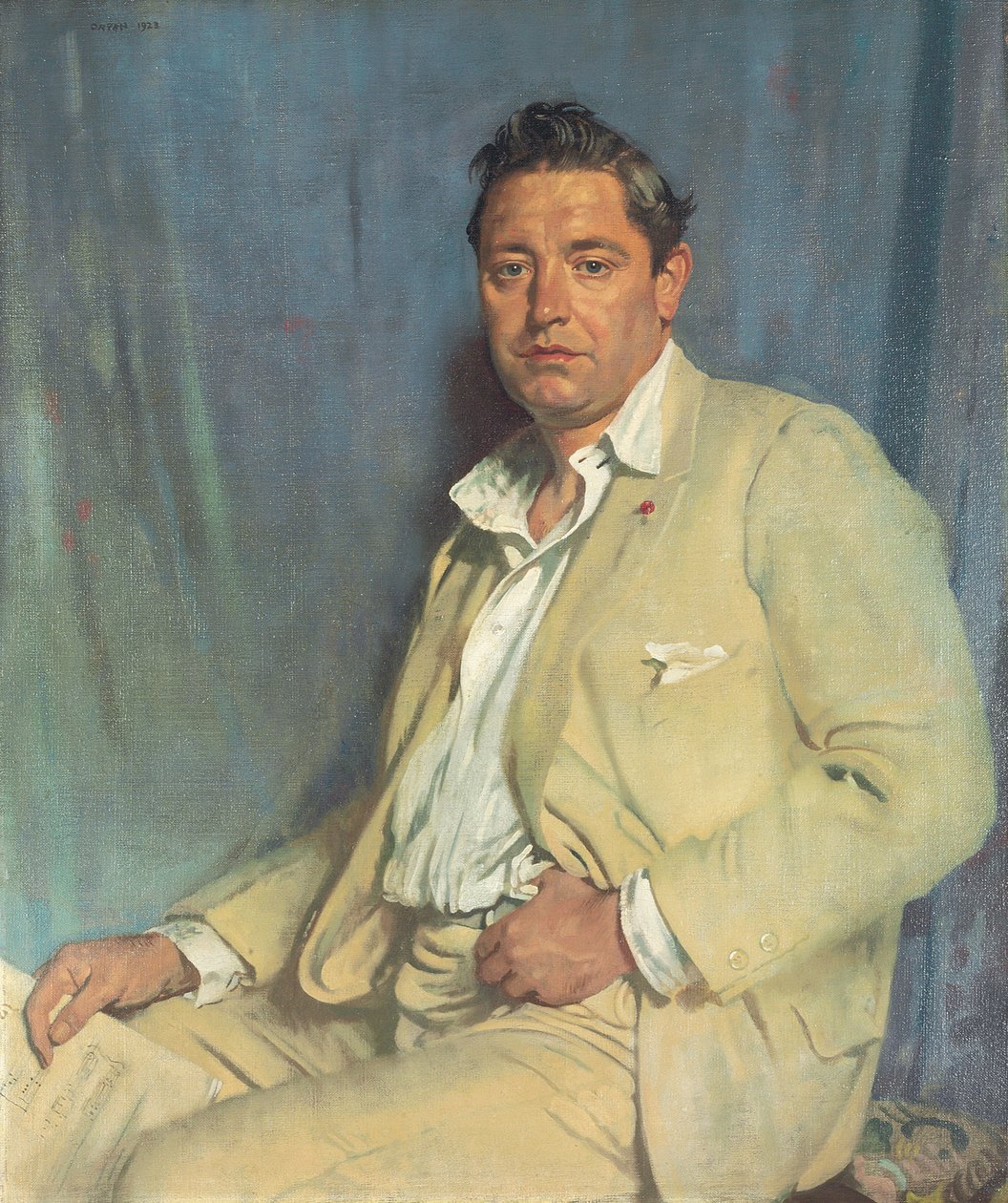 Graaf John McCormack door William Orpen