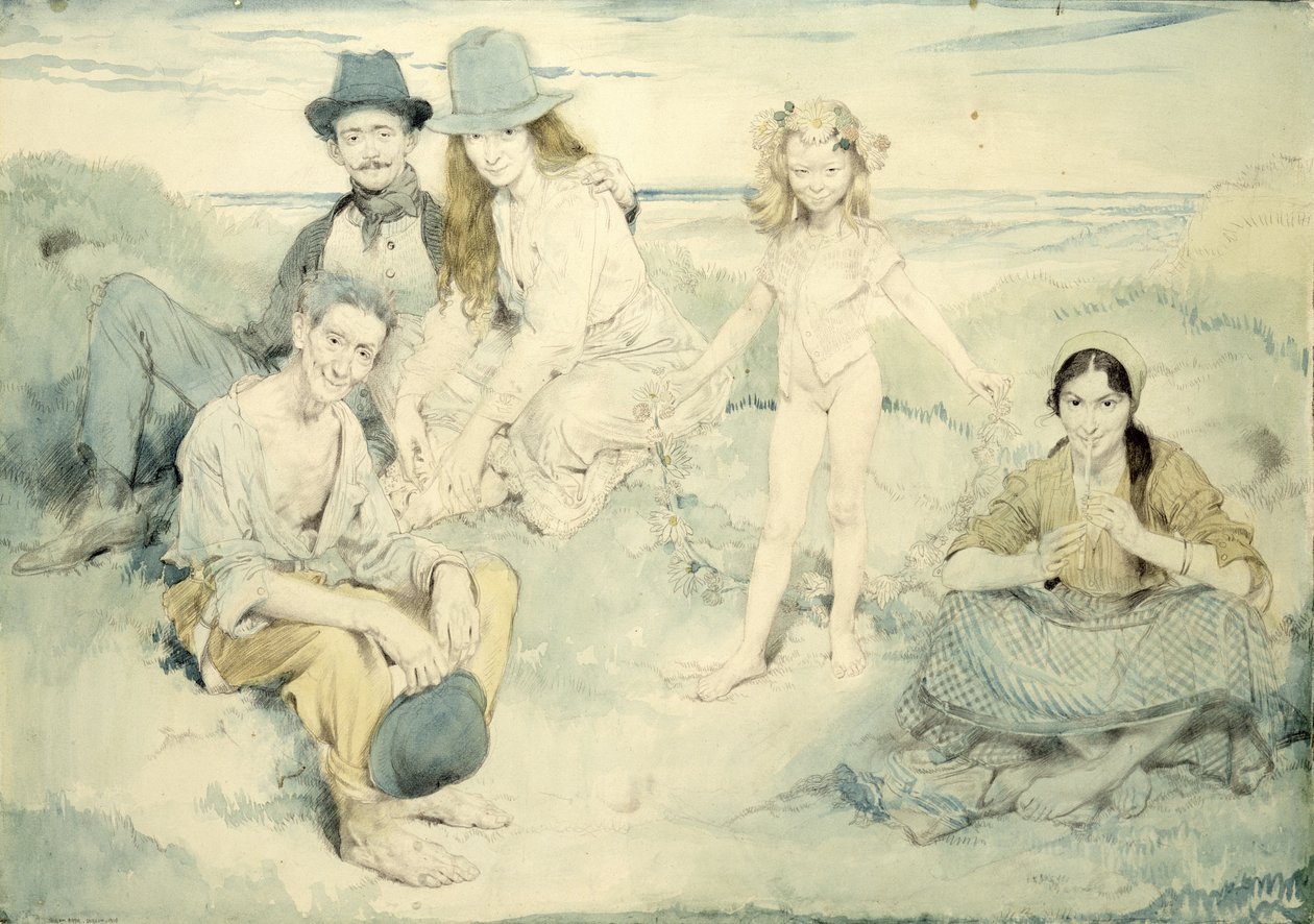 Aan de Ierse Kust door William Orpen