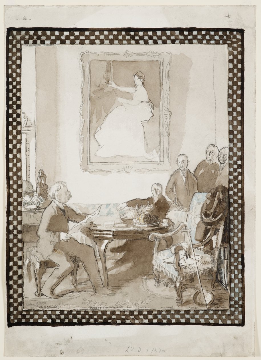 Studie voor het olieverfschilderij 