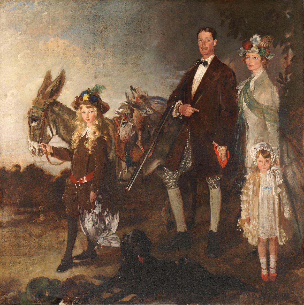 De familie Vere Foster door William Orpen