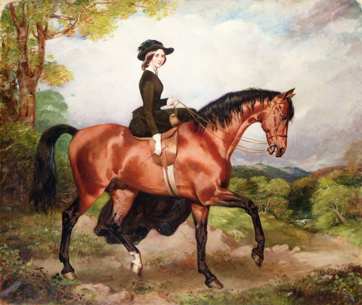 Portret van mevrouw Thomas Conolly van Castletown Co.Kildare door William Osbourne