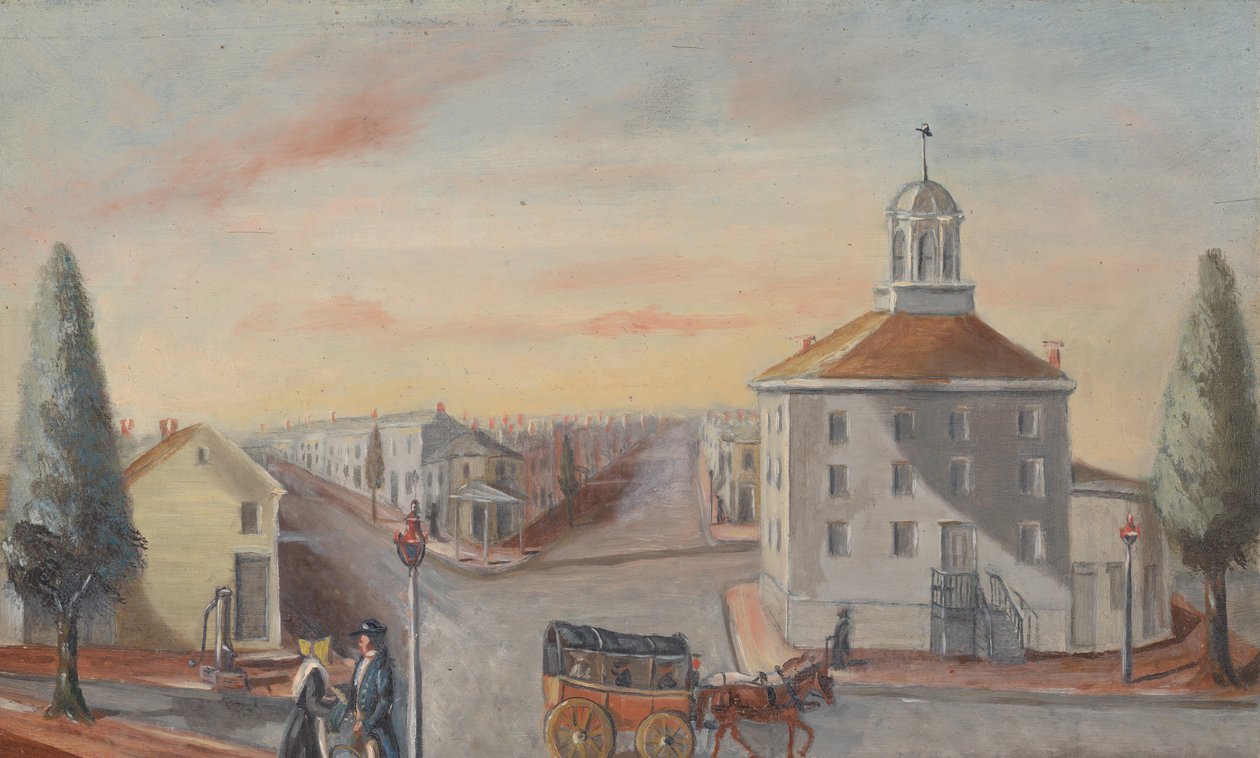 Verkoper van hete maïs, 1870s door William P. Chappel