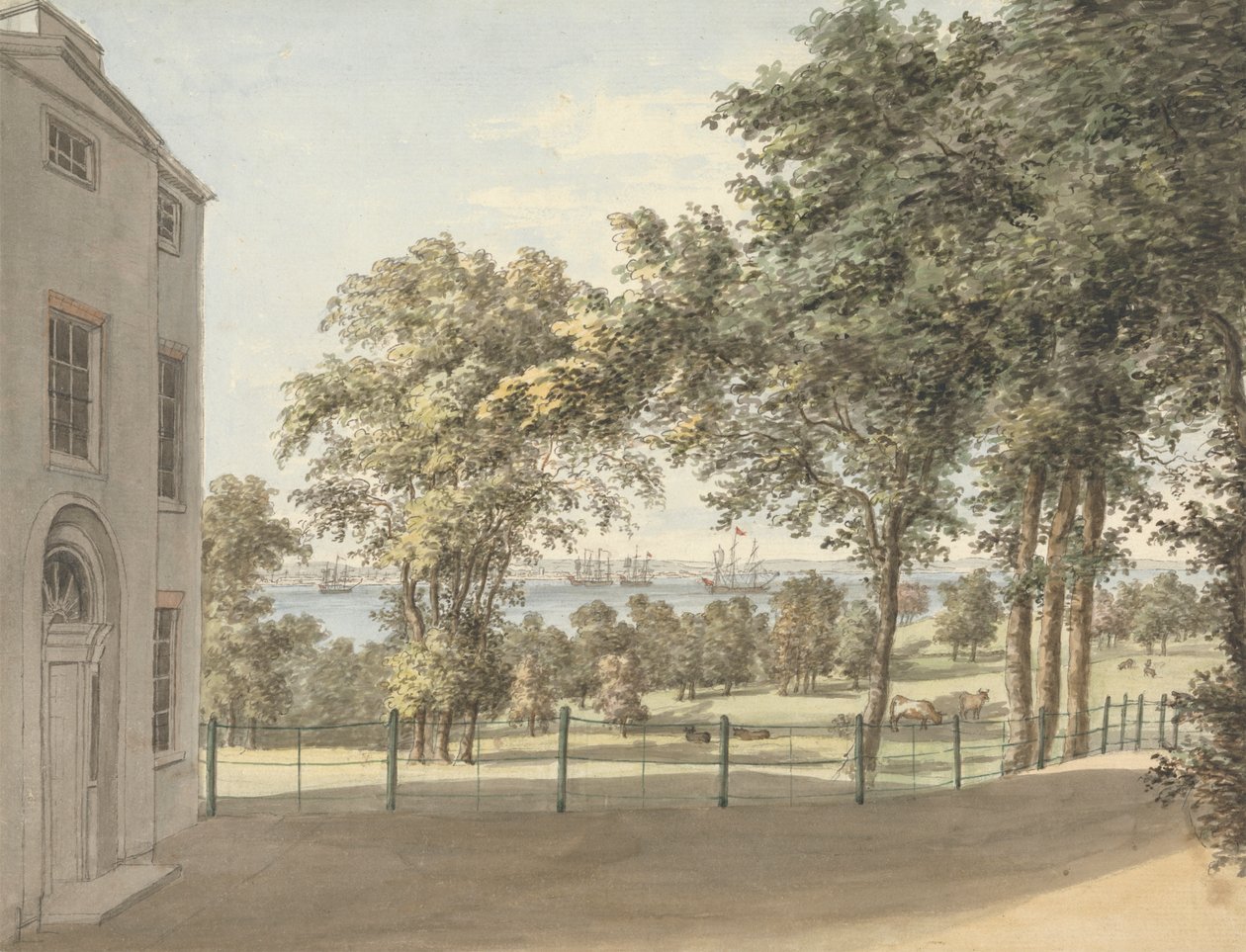 Sandham, Isle of Wight door William P. Sherlock