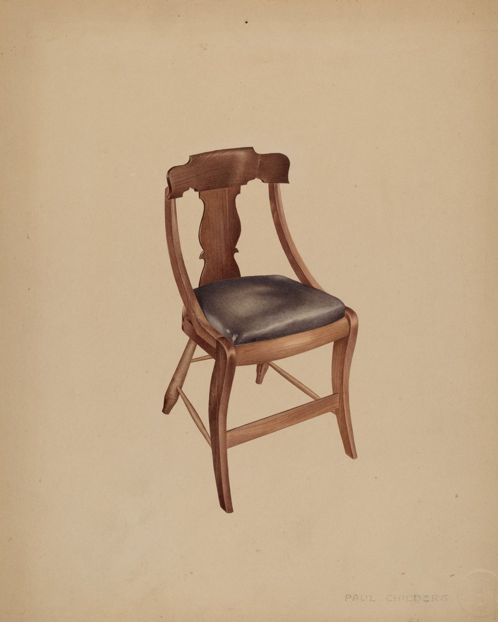 Stoel door William Paul Childers