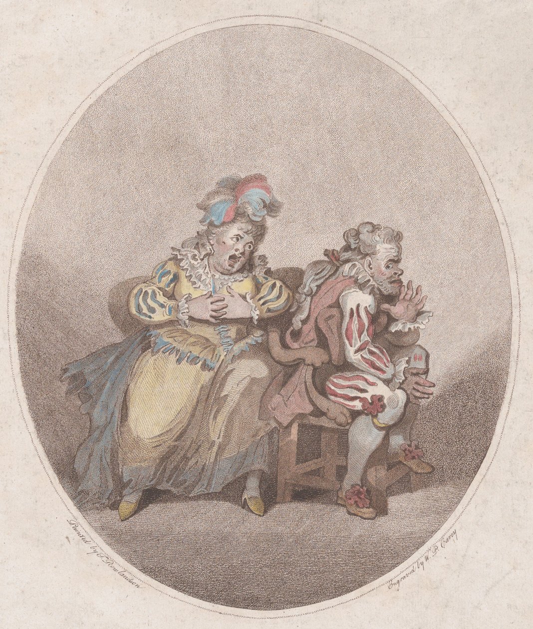 De Duenna & Kleine Isaac, 1 april 1784 door William Paulet Carey