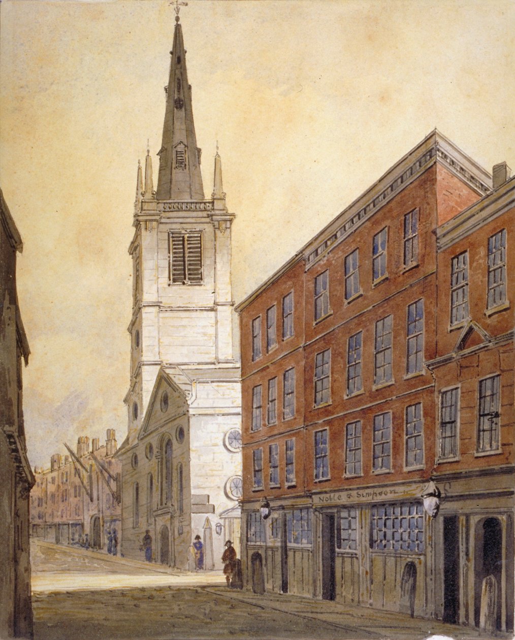 Kerk van St Margaret Pattens, Eastcheap, City of London door William Pearson