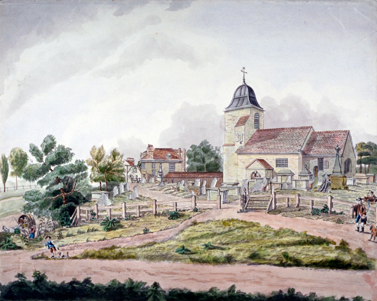 St Pancras Oude Kerk, Londen, 1761 door William Pennington