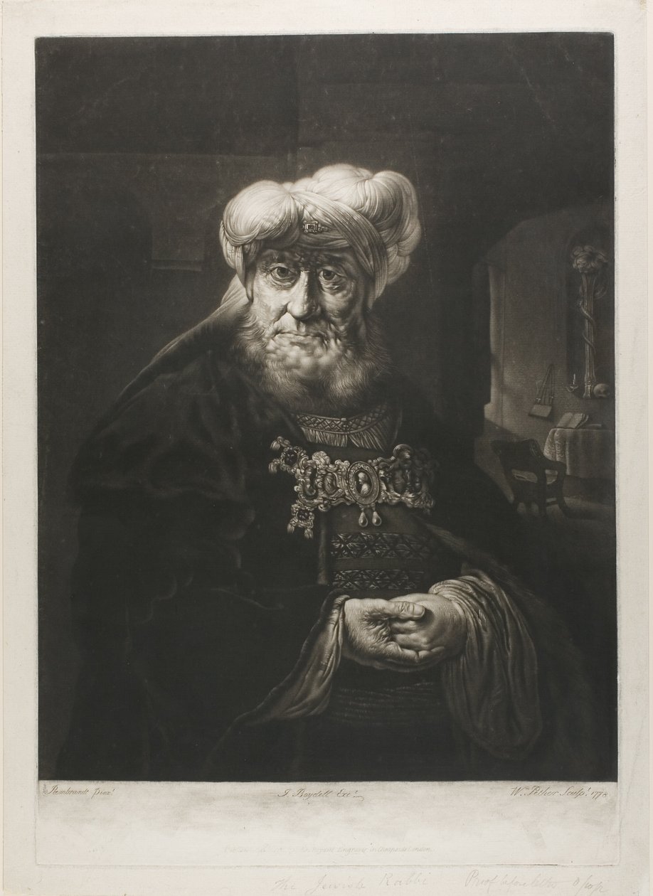 De Rabbi door William Pether
