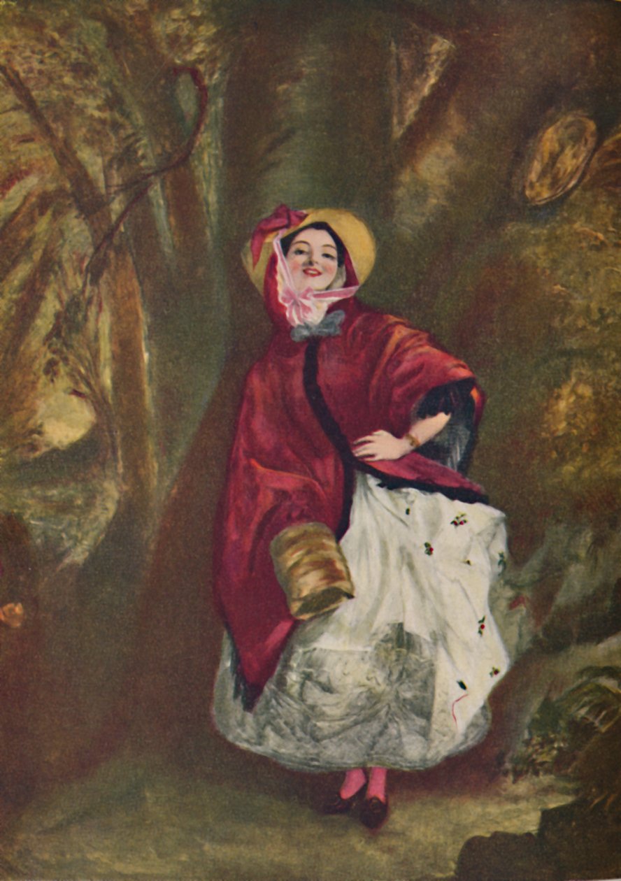 Dolly Varden, 1842, c1950 door William Powell Frith