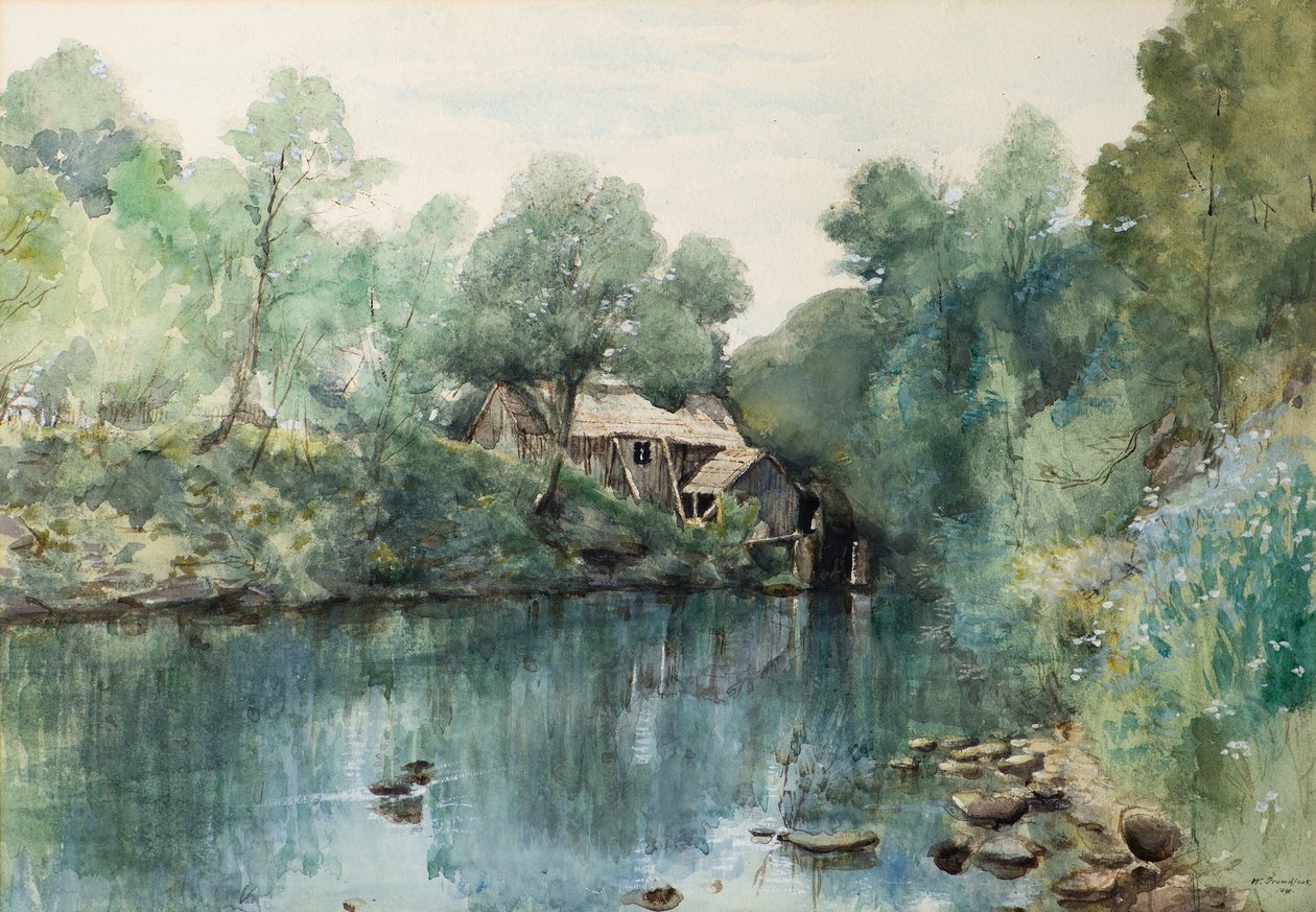 Zaagmolen, Speediehill door William Proudfoot
