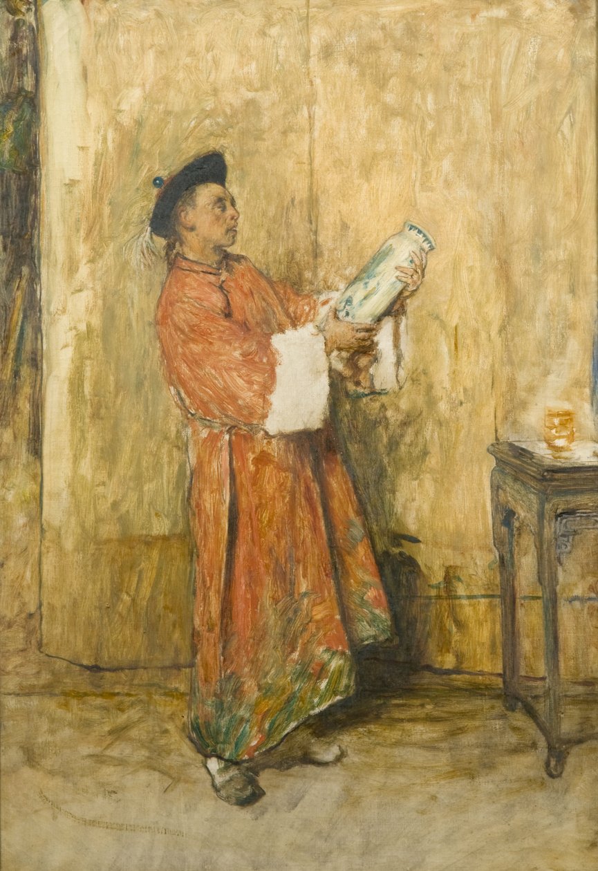 De Kenner - Middagschets door William Quiller Orchardson