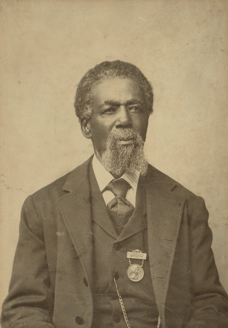 Cabinetkaart portret van Thomas Mundy Peterson, 1884 door William R. Tobias