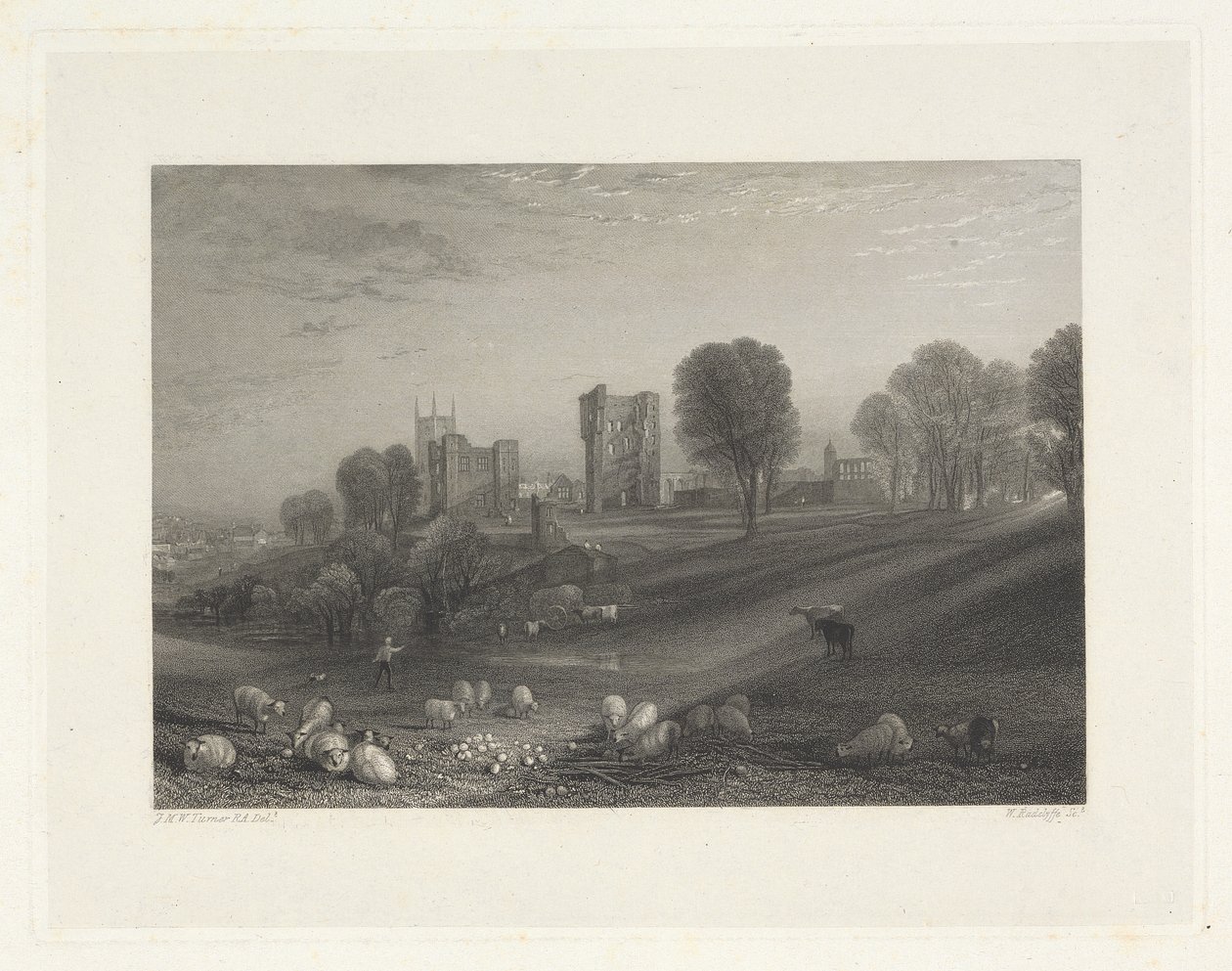 Ashby de la Zouch, Leicestershire door William Radclyffe