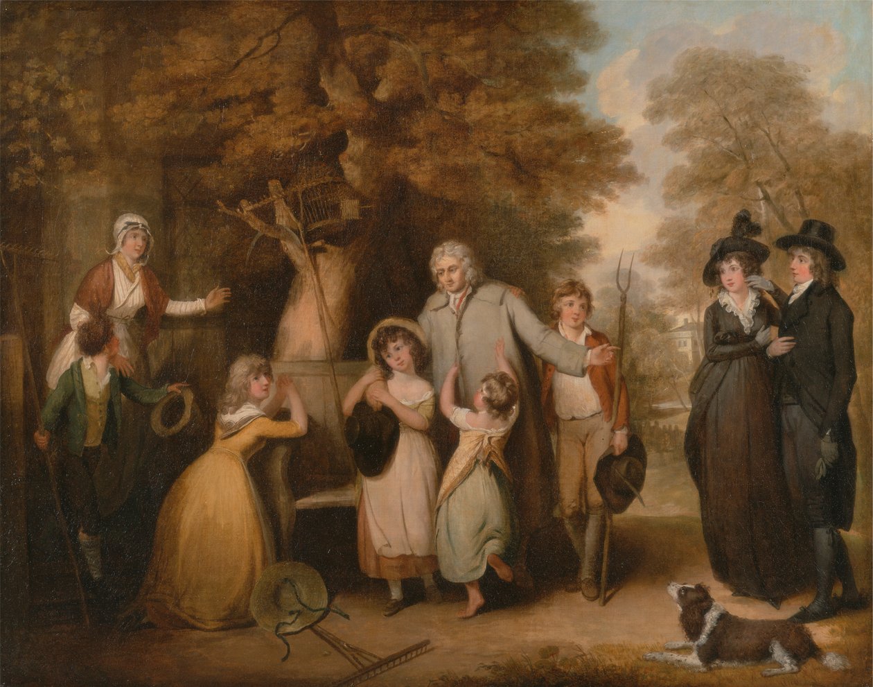 De Welwillende Erfgenaam of de Huurder Hersteld bij zijn Familie door William Redmore Bigg