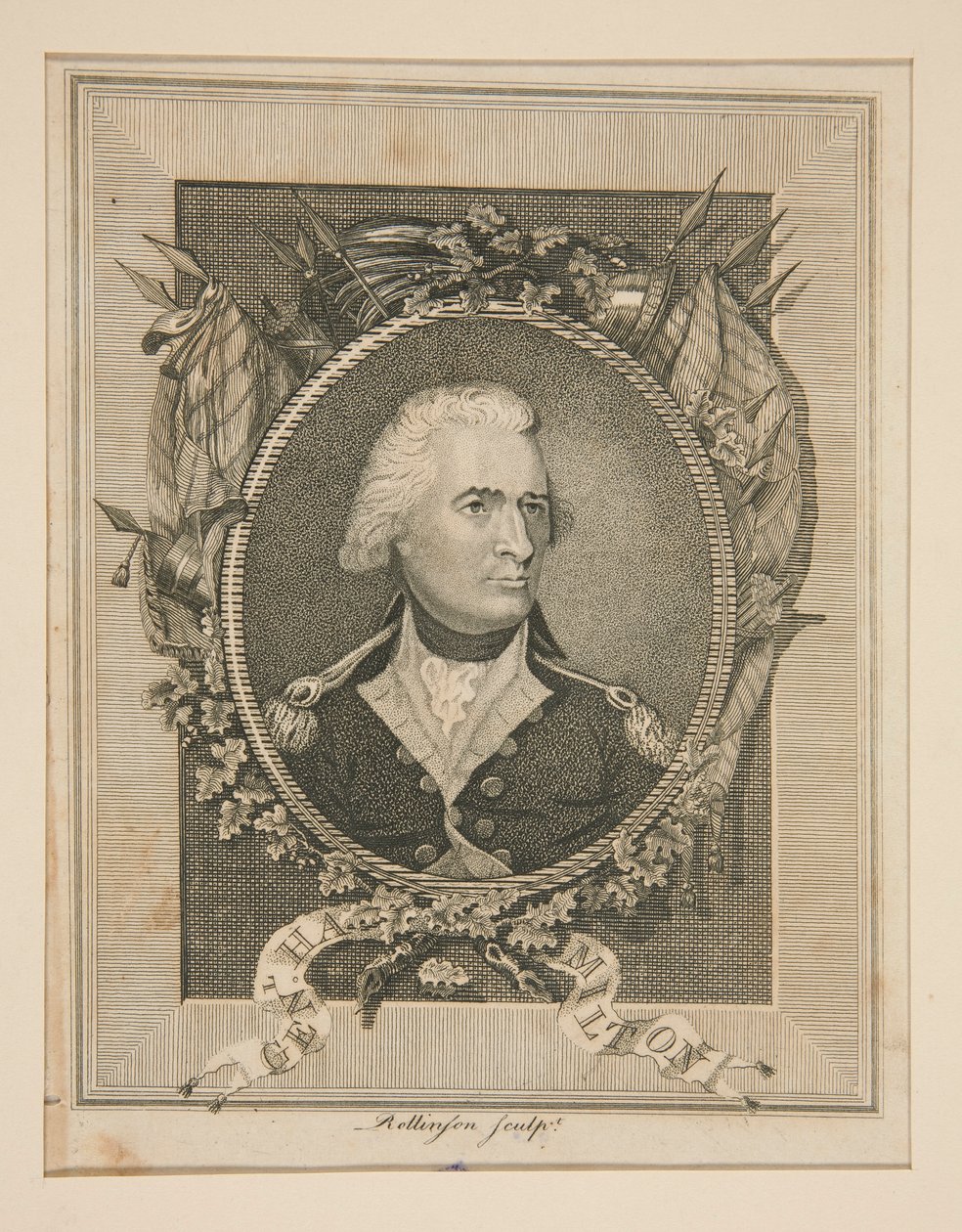 Gen. (Alexander) Hamilton door William Rollinson