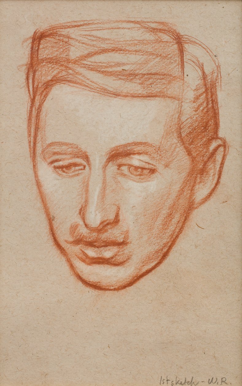 Portret van E.M. Forster door William Rothenstein