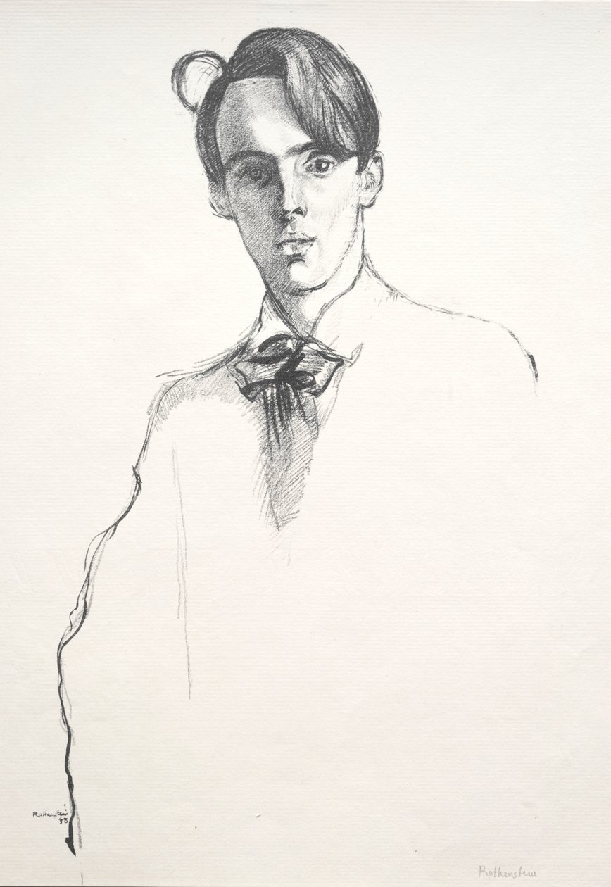 William Butler Yeats door William Rothenstein