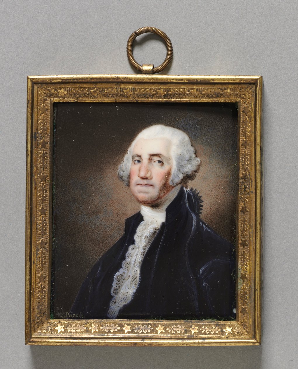Portret van George Washington door William Russell Birch