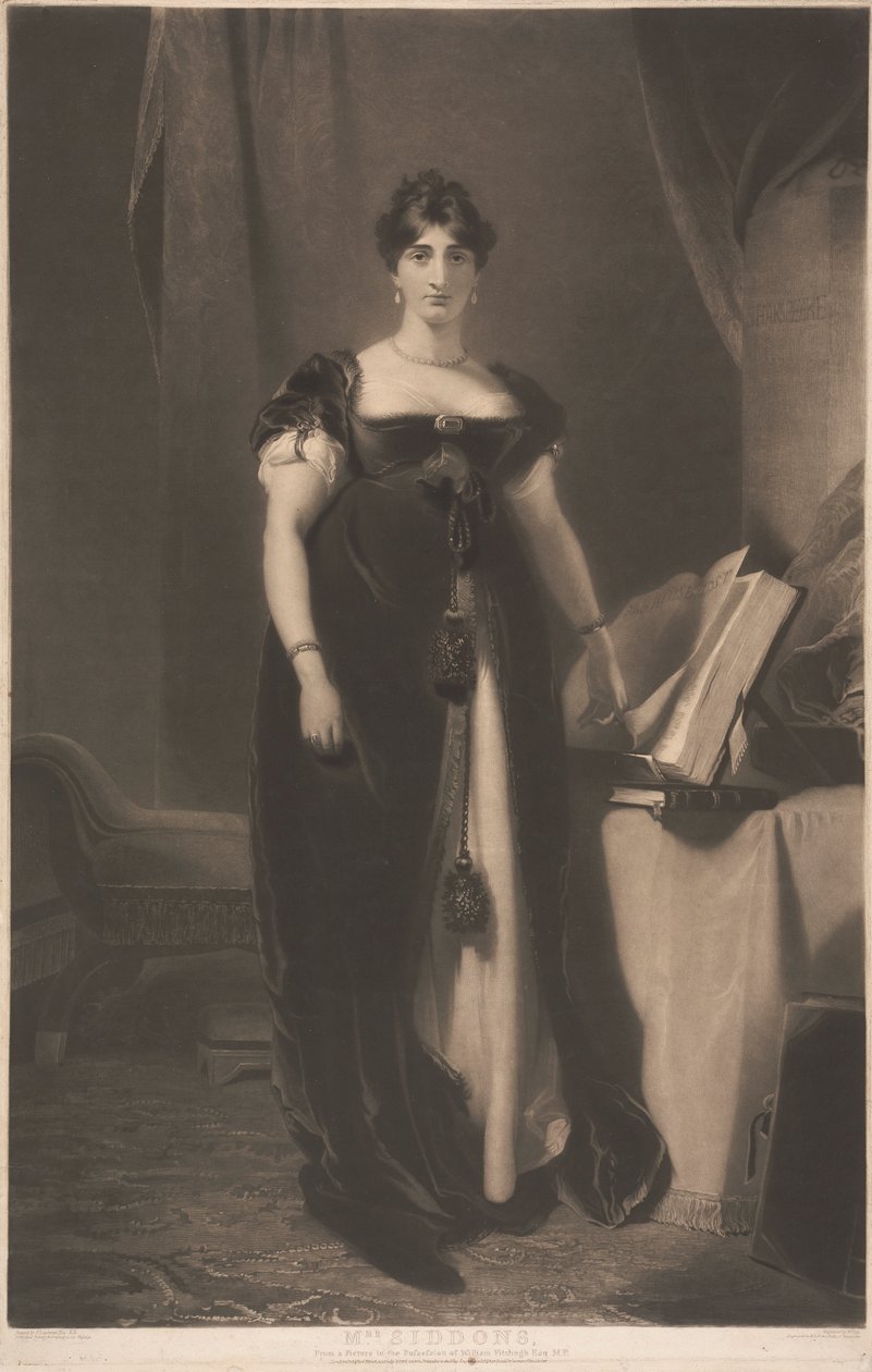 Mevrouw Siddons door William Say