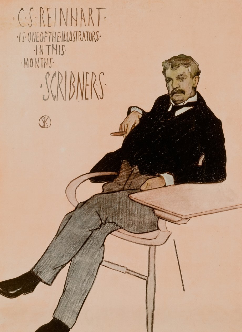C.S. Reinhart/Is. Een. van. de. Illustratoren./in. deze.maand./.Scribner.s door William Sergeant Kendall