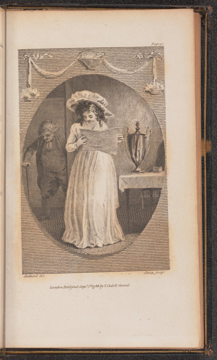 Illustratie voor Canto IV door William Sharp after Thomas Stothard