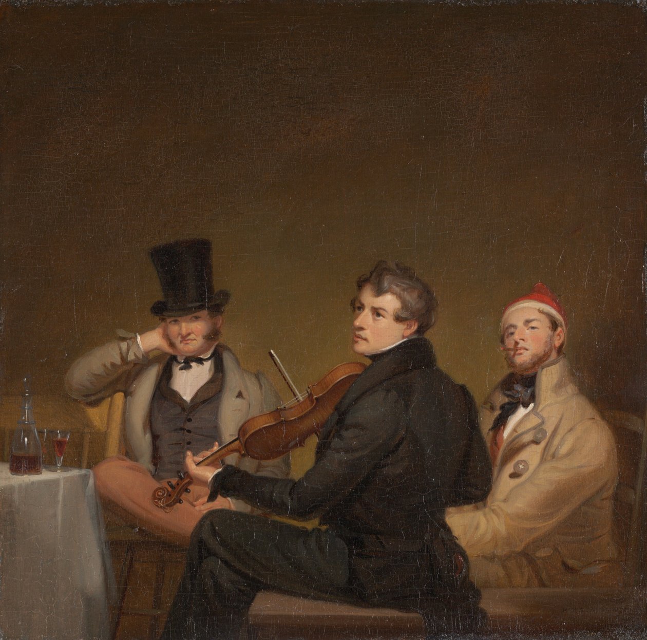 Na het eten door William Sidney Mount