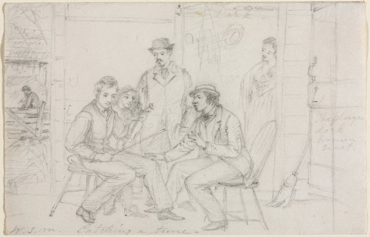 Een Deuntje Vangen door William Sidney Mount