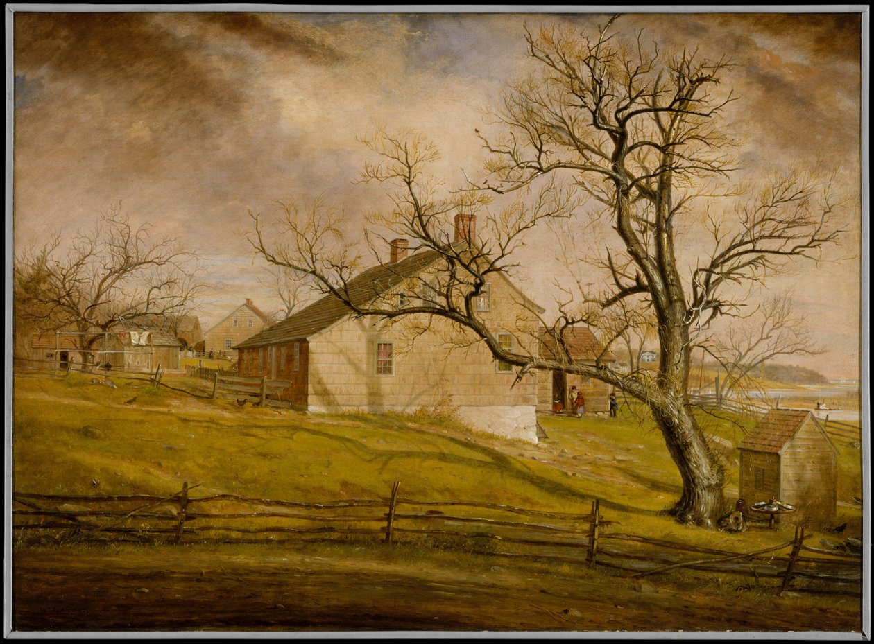 Boerderijen op Long Island door William Sidney Mount