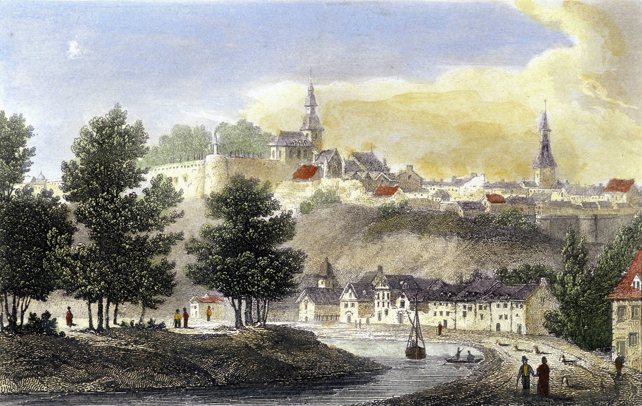 Uitzicht op Dinan (Cote d
