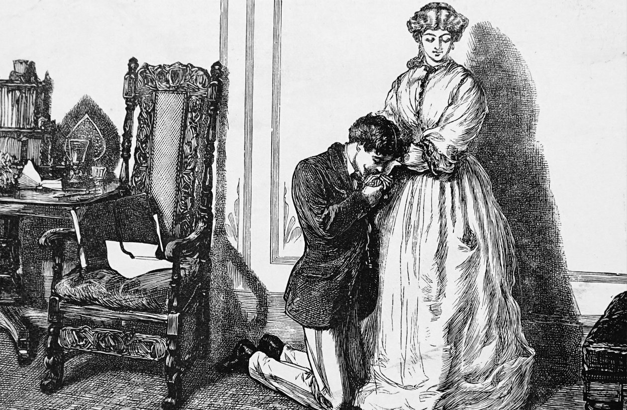 De acceptatie van een huwelijksaanzoek door William Small